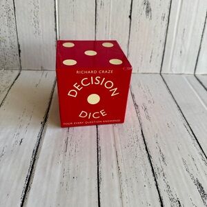 Decision Dice‎ Game DICE~Richard
Craze~Fortune by Red Wheel